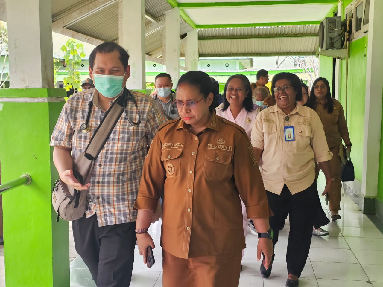 BP3OKP PBD Bersama Bupati Sorong Selatan   Persiapkan Sarana Prasarana CT Scan Dan CAT LAB Di RSUD Scholoo Keyen.