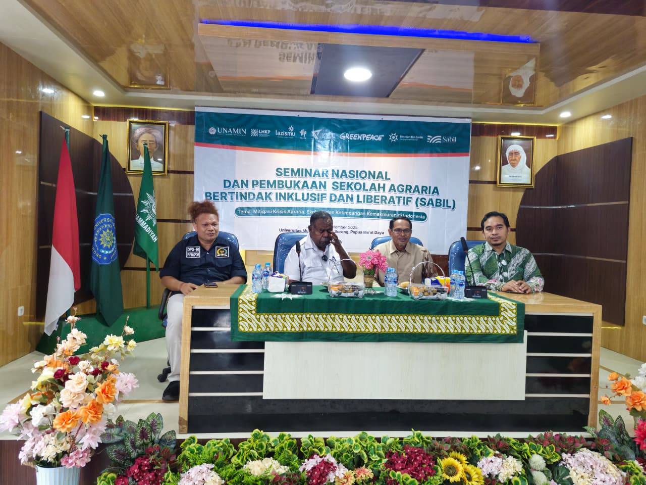 Seminar Nasional dan Pembukaan SABIL di UMS Sorong, Gubernur Harap Rumuskan Solusi Ketimpangan