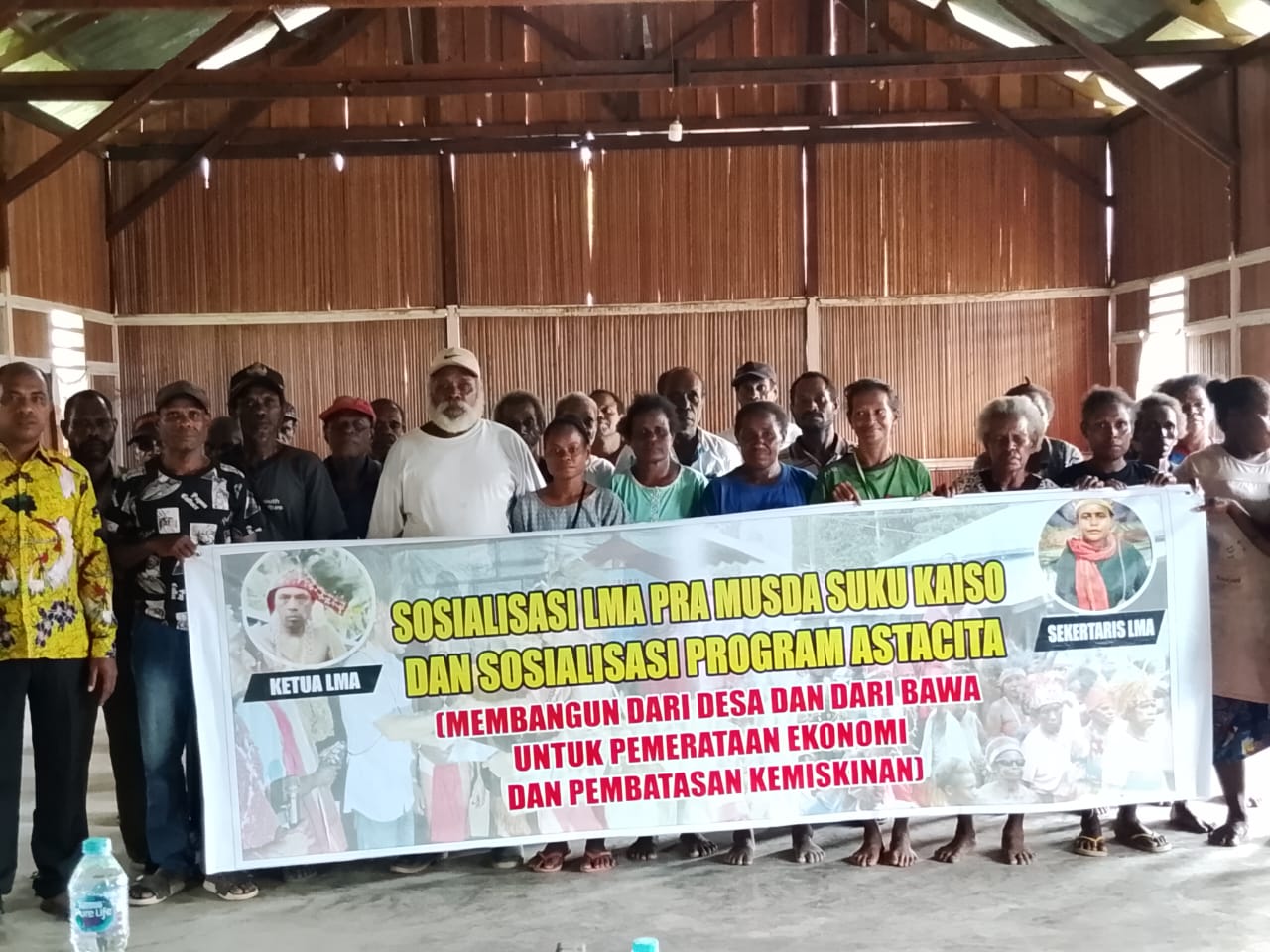 LMA Suku Kaiso Selenggarakan Pra Musdat Suku Kaiso dan Sosialisasi Program Asta Cita