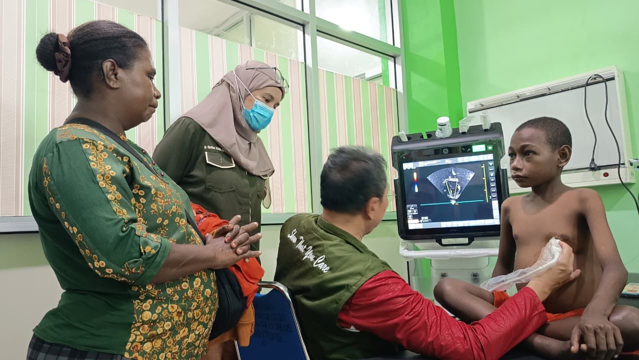 IDAI Gelar Skrining Jantung Anak Gratis di RSUD Sele Be Solu Sorong