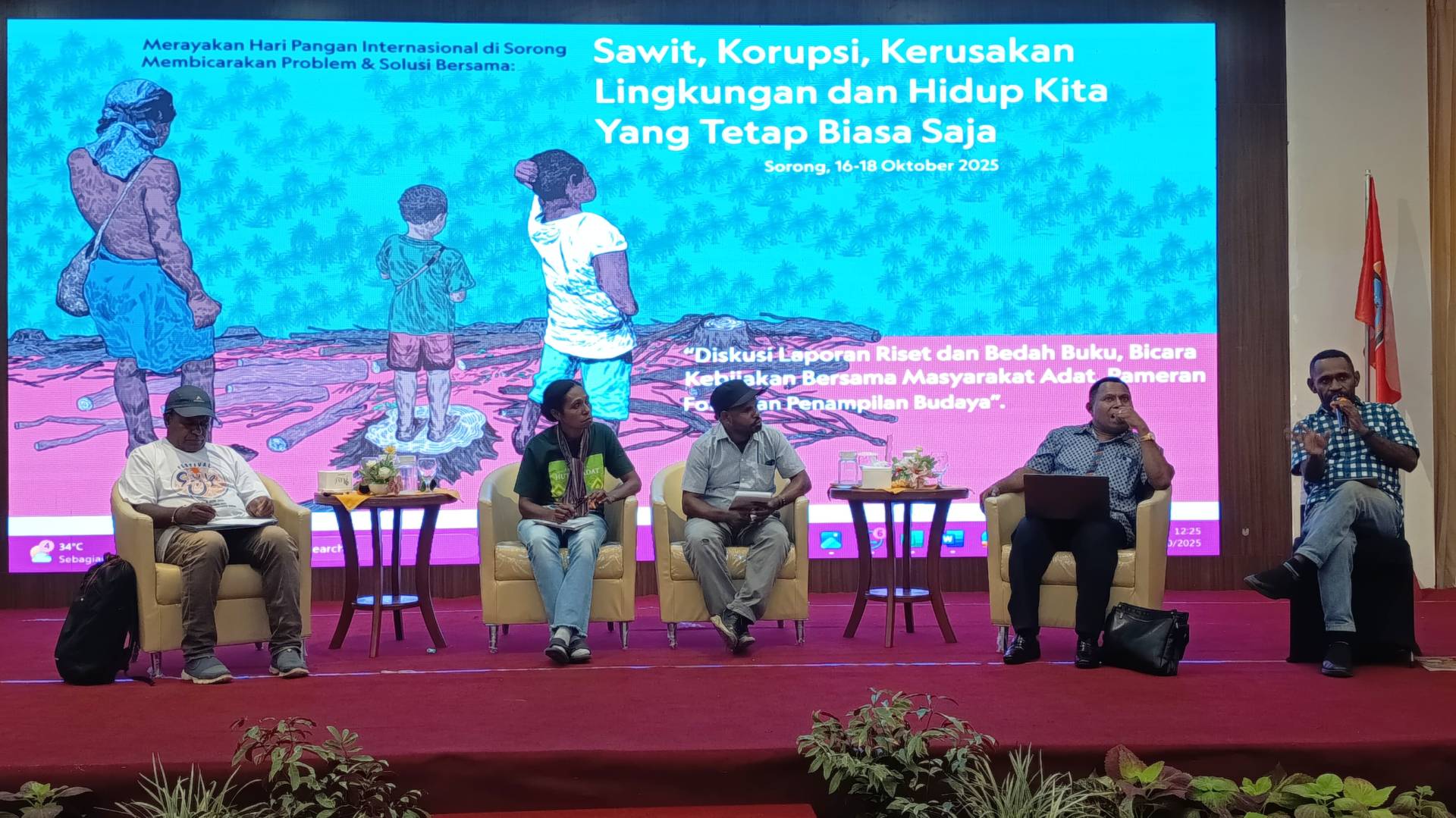 Pentingnya Regulasi Khusus Lindungi Pangan, Tanah, dan Masyarakat Adat di Sorong