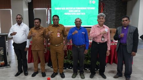 Perkuat Ketahanan Pangan, Pemprov Papua Barat Daya dan UNIPA Rampungkan Masterplan Pertanian Berkelanjutan