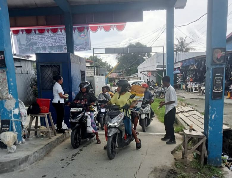 PT Angkasa Pura Bakal Kelola Retribusi Masuk Pasar Para Sentani