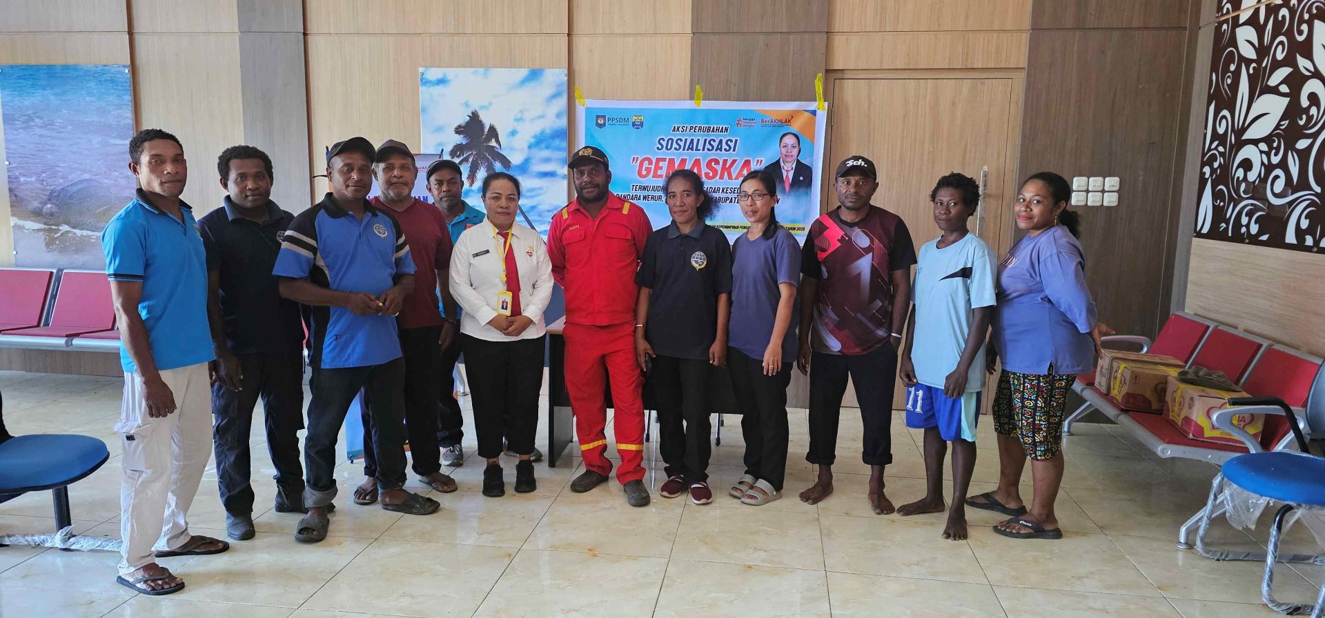 "GEMASKA" DILUNCURKAN: INIASIASI GERAKAN SADAR KESELAMATAN DI BANDARA WERUR
