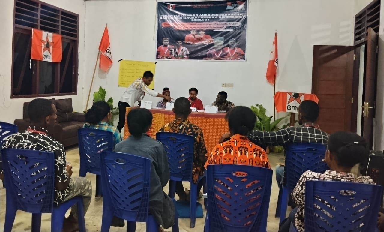 PPAB GMNI Cabang Sorsel Simulasi Teknik Bersidang Peserta Belajar Langsung Jadi Pimpinan Sidang