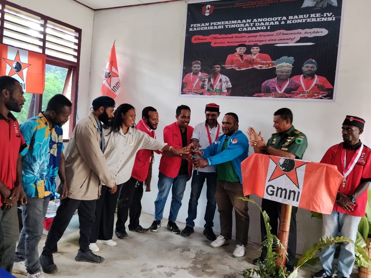 Ketua KNPI Resmi Buka Kegiatan PPAB GMNI Cabang sorong selatan Dorong Kader Muda Jadi Pelopor Perubahan