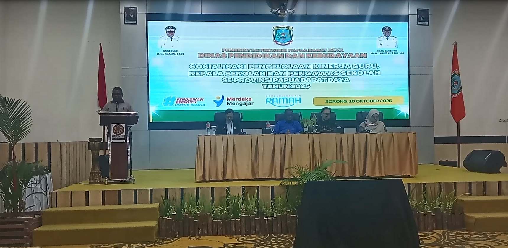 TINGKATKAN KINERJA GURU DEMI KENAIKAN PANGKAT, DISDIKBUD PAPUA BARAT DAYA GELAR SOSIALISASI PENGELOLAAN KINERJA DIGITAL
