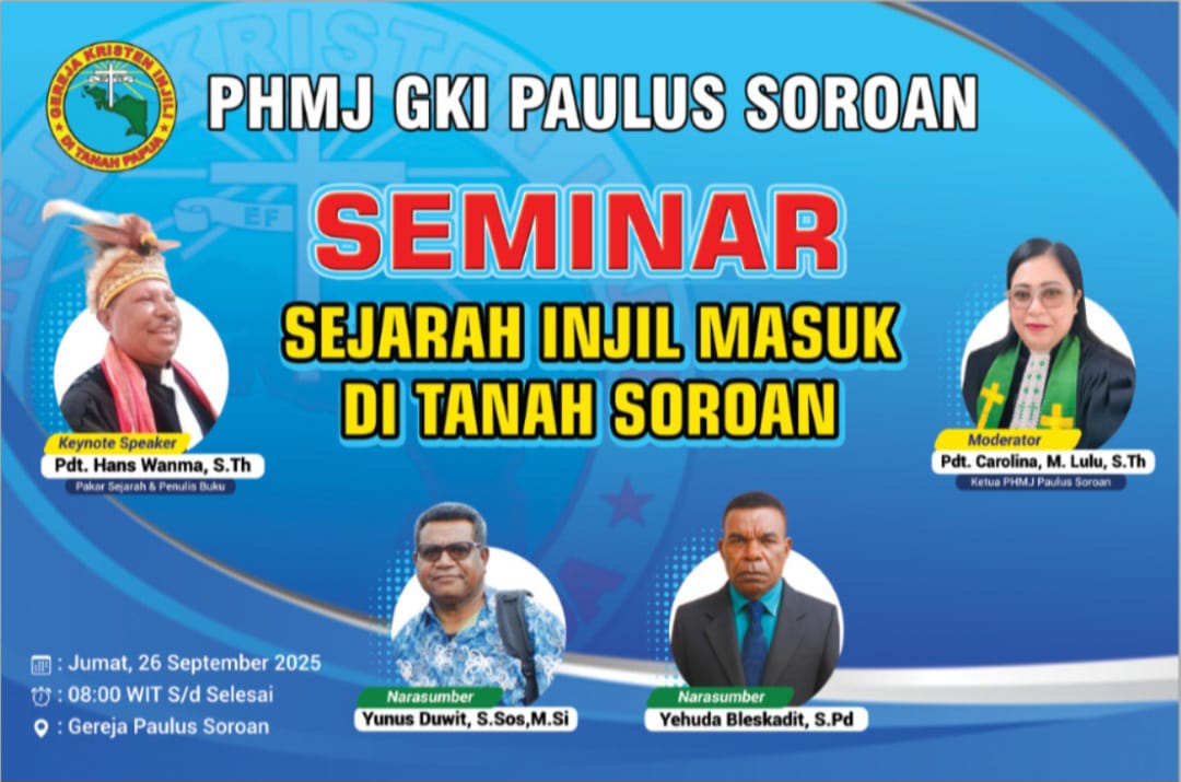 Penjejakan Sejarah Injili masuk Di Tanah Soroan