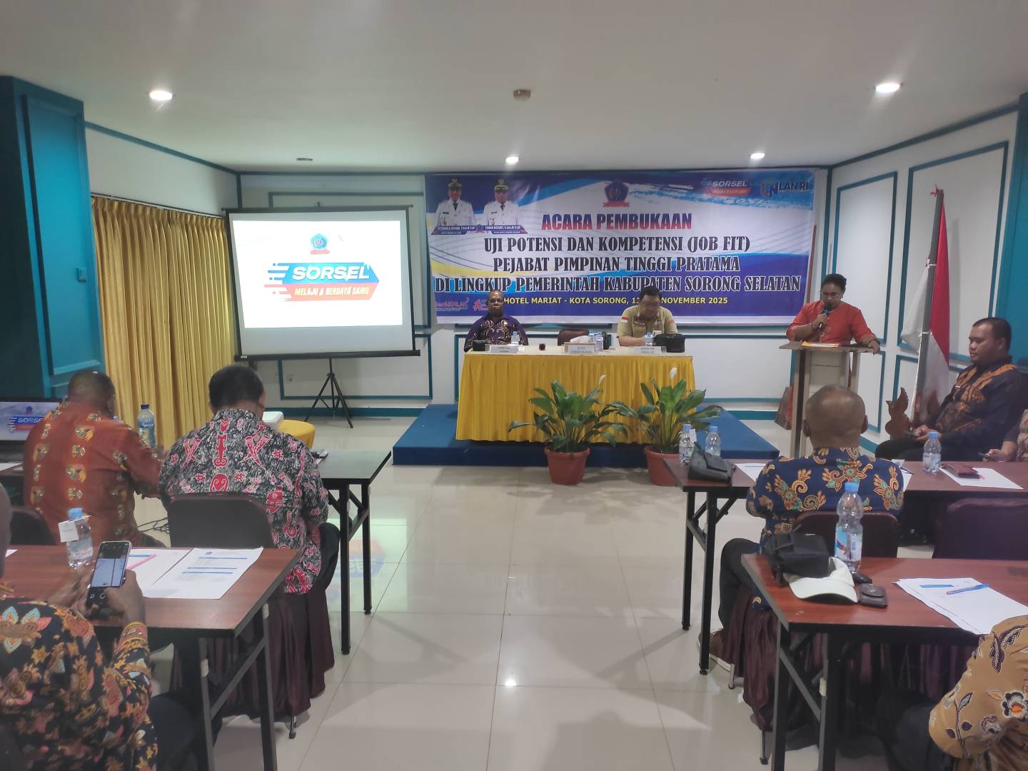 Sorong Selatan Gelar Uji Kompetensi dan Evaluasi Kinerja JPT Pratama, Bupati Tegaskan Rotasi Wajib Sesuai Aturan