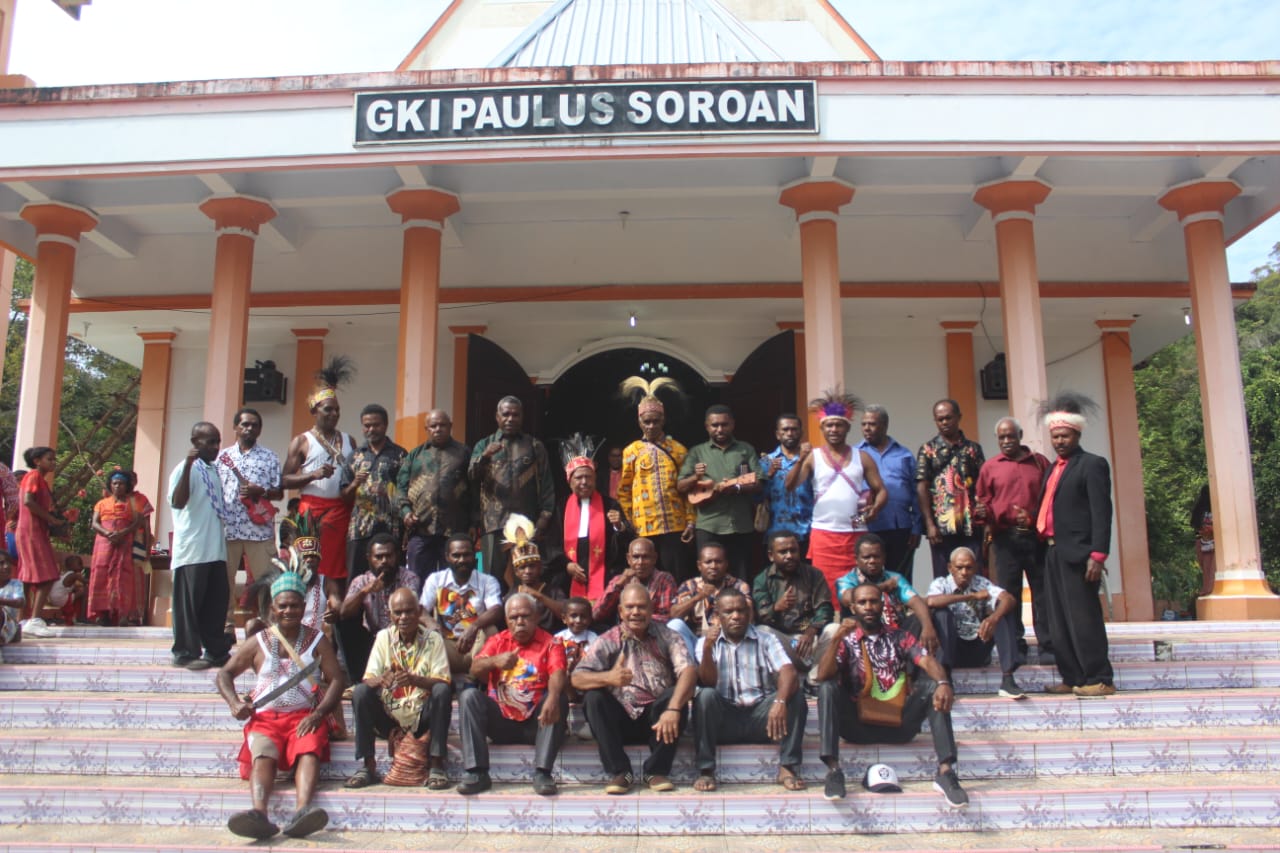 Ibadah Syukuran Injil masuk di Tanah Soroan Ke 77 Tahun