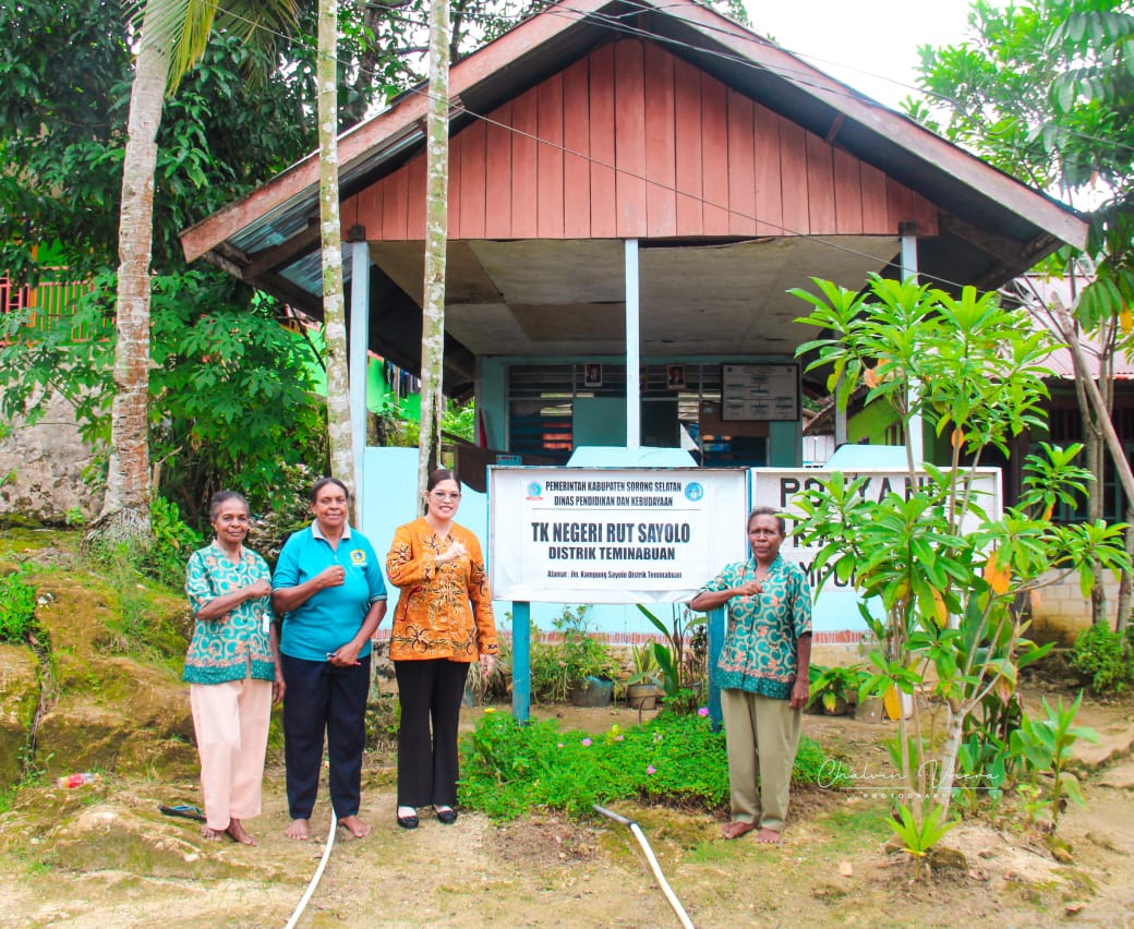 Pemkab Sorong Selatan Siap Bangun Gedung 2 Lantai TK PAUD Ruth Sayolo.