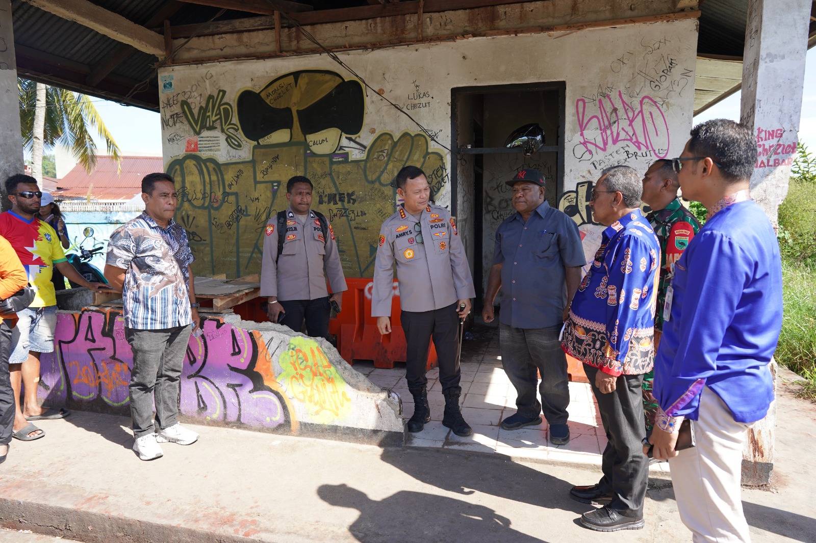 Pastikan Keamanan, Pos Penjagaan Pelabuhan Ferri Klademak Segera Diaktifkan Kembali