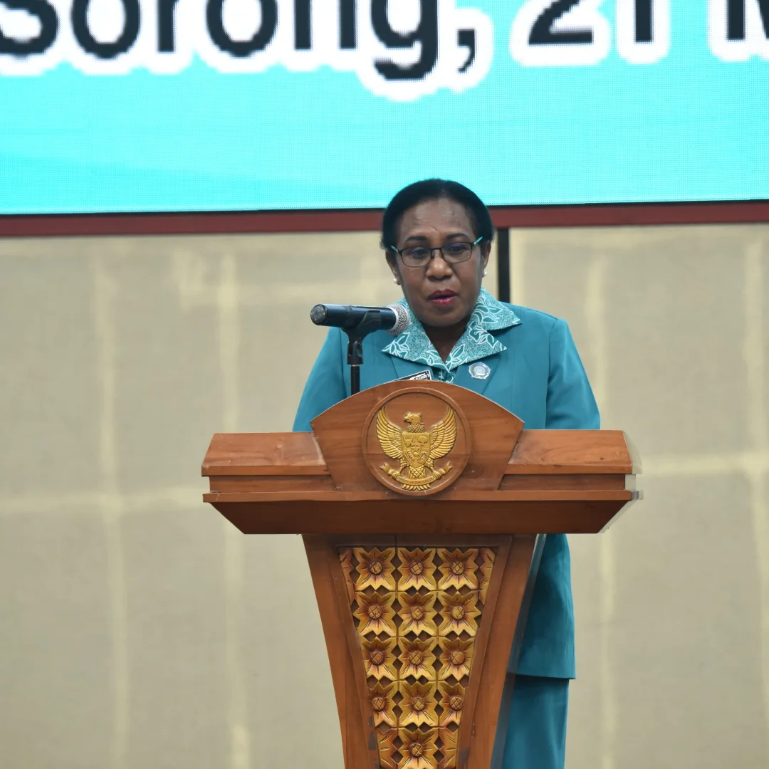 Tim Penggerak Pemberdayaan Kesejahteraan Keluarga (TP PKK) Provinsi Papua Barat Daya memperingati Hari Kesatuan Gerak (HKG) PKK ke-53